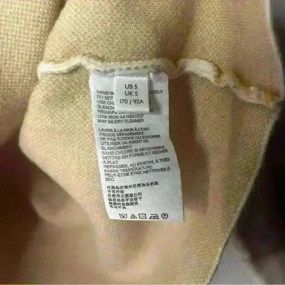 Anthropologie Ivanna Lizzie Plaid Neck Mock Sweater Pullover - Picture 5 of 5